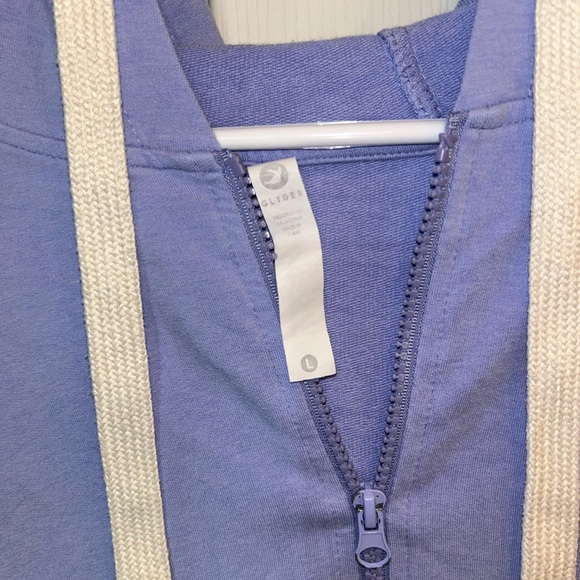 Glyder Periwinkle Purple Zip-Up - Picture 2 of 2